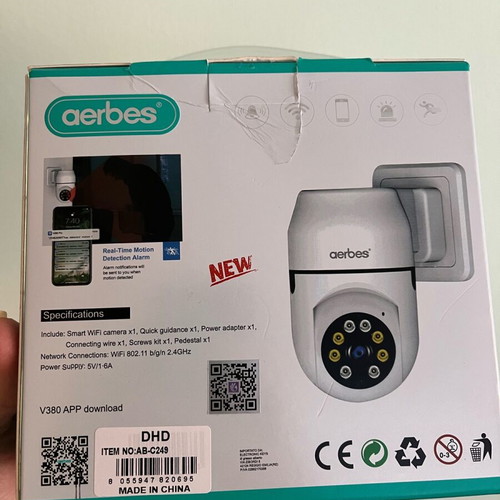 Aerbes wifi smart cameras like new, set of 2