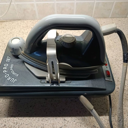 Juro Pro 187 antique steam iron used