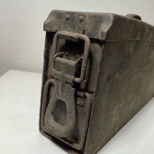 Ammunition box used for machine guns steel 1940