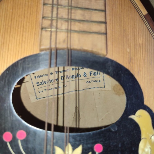 Mandolin used, Italian and German harmonicas