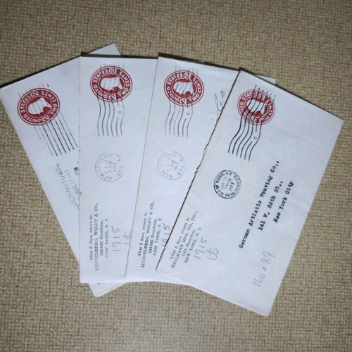American postal envelopes 1915-1917 like new collectible