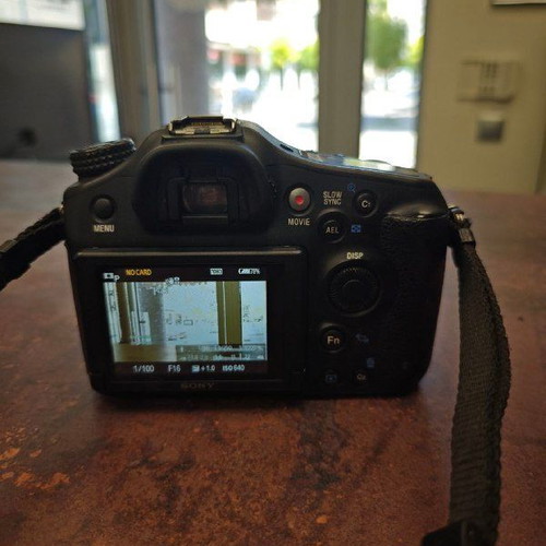 Sony A68 camera with Sony 18-55mm f/3.5-5.6 DT and Sony DT 55-200mm f/4-5.6 SAM II lenses