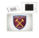 Μαγνητάκι West Ham United με διάφανη ακρυλική κορνίζα φωτογραφιών