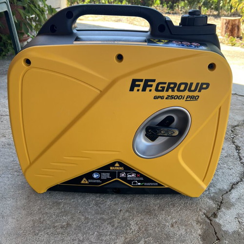 F.F. Group GPG 2500I PRO Gasoline Inverter Generator 2.5kVA new