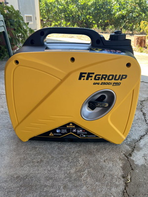 F.F. Group GPG 2500I PRO Gasoline Inverter Generator 2.5kVA new
