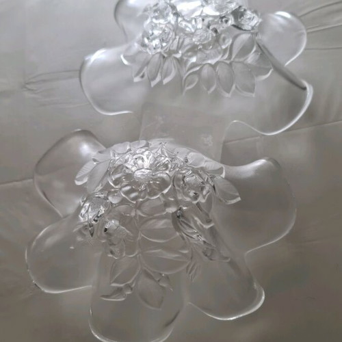 Vintage glass decoration new in box