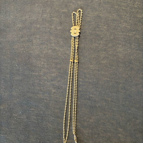 Silver shiny chain like new made of stainless steel