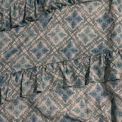 Vassia Kostara maxi skirt like new, size M, blue