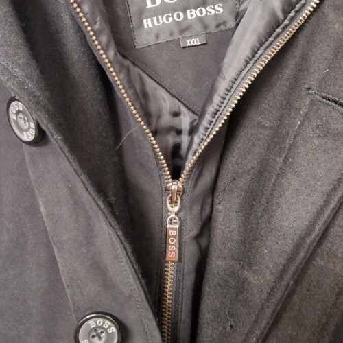 Boss 3XL black coat with removable lining
