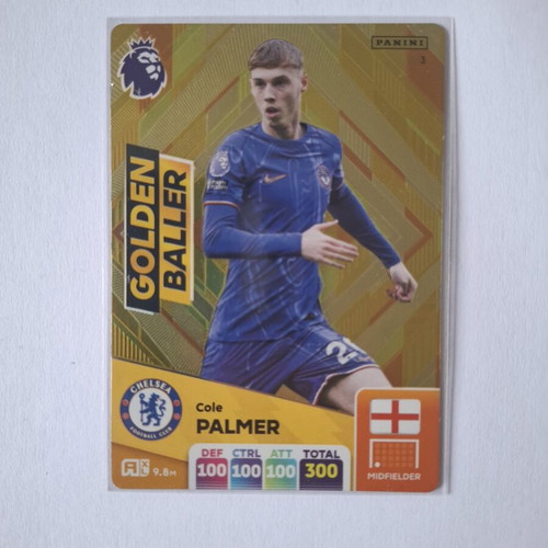 Panini Adrenalyn XL Premier League 2025 Cole Palmer Golden Baller new