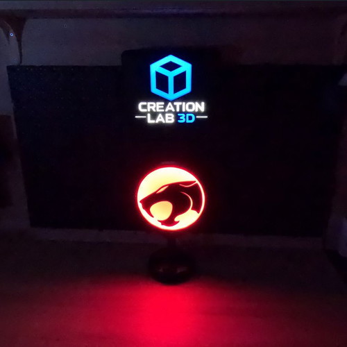 Thundercats Table Lightbox New Illuminated Collectible Decoration