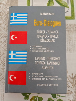 Greek-Turkish, Turkish-Greek dialogues book, Diagoras Editions