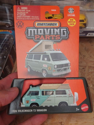 Matchbox Moving Parts 1986 Volkswagen T3 Vanagon играчка кола