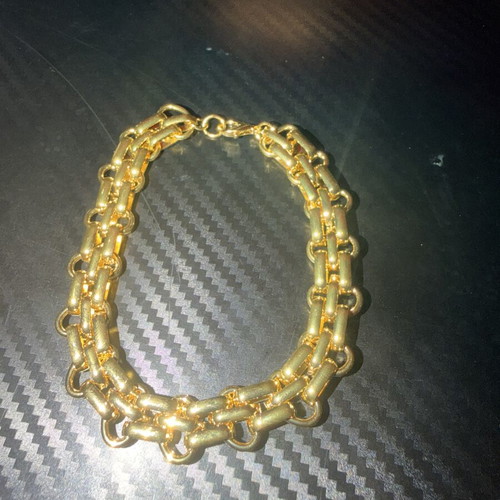 24K Gold-Plated Hand Chain Bracelet