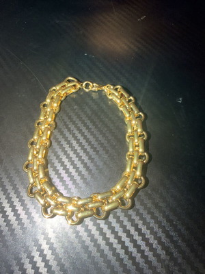 24K Gold-Plated Hand Chain Bracelet