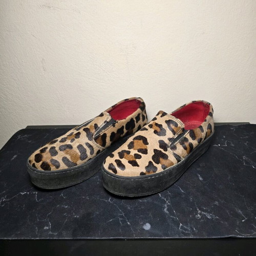 Feng Shoe women's sneakers used with animal print and platform
