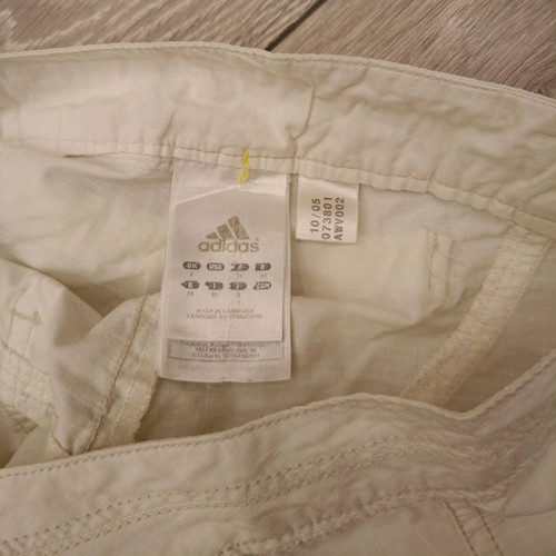 Adidas sporty shorts used, beige, size S