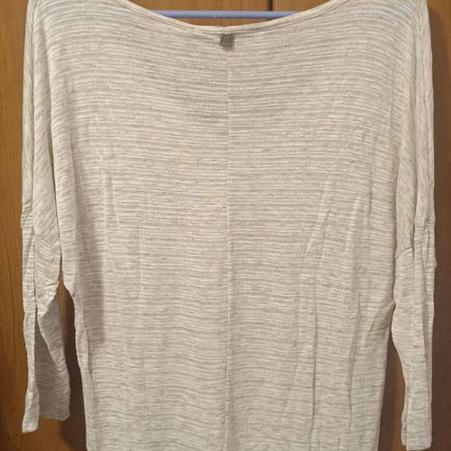 ALE blouse with 3/4 sleeves, spring/autumn, beige