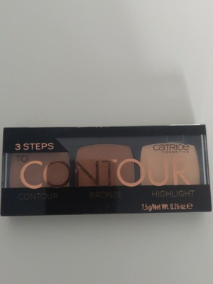 Catrice 3 steps contour palette like new