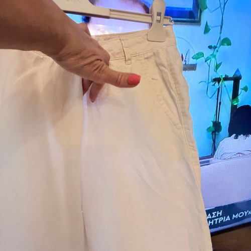 Linen pants Benetton like new, beige, size M 38 10