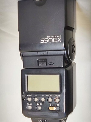 Canon Speedlite 550EX used camera flash