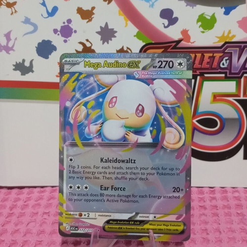 Mega Audino ex (ASC 172) Pokemon card Ascended Heroes