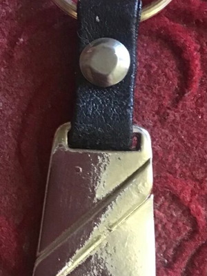 Keychain Litohoro with colorful emblem