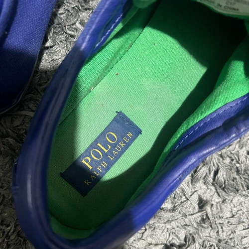 Polo Club men's shoes used, blue, size 45