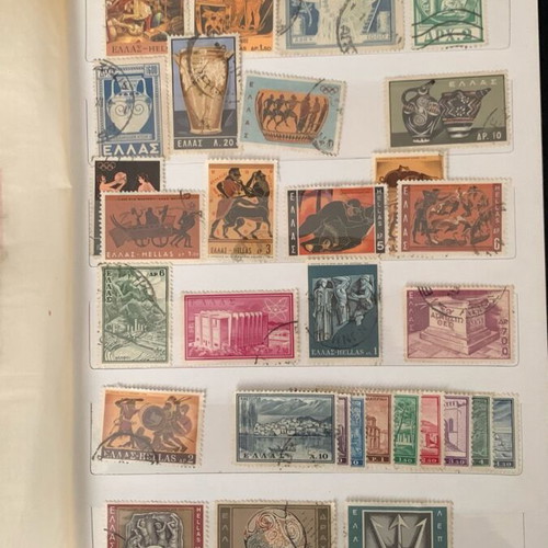 Stamp album used