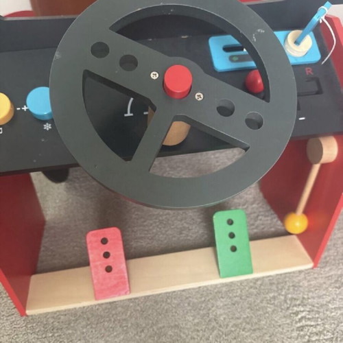 Playtive wooden car engine used