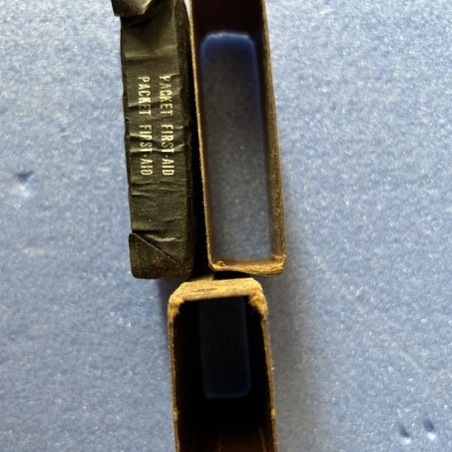 Vintage US Army First-Aid Field Brown Dressing