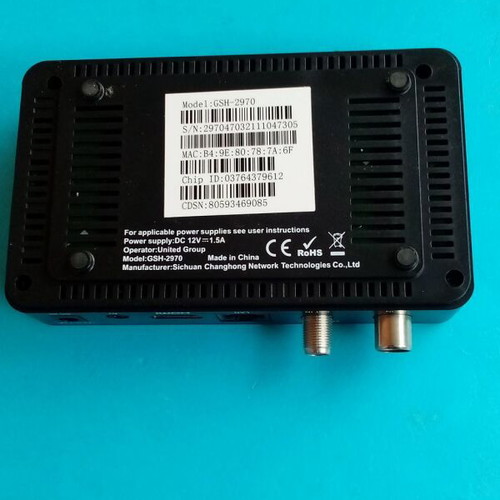Nova equipment like new with decoder and remote control