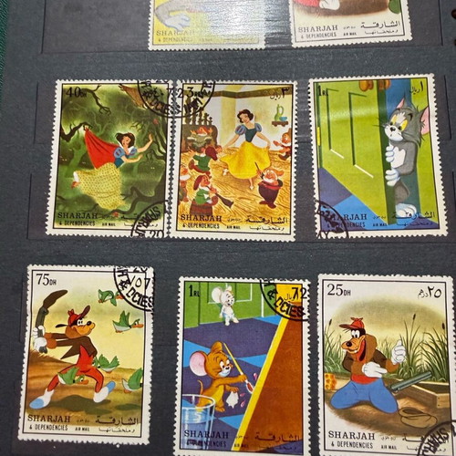 Disney stamps sealed, 39 pieces, like new