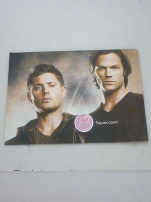 Supernatural One Direction double collectible poster used