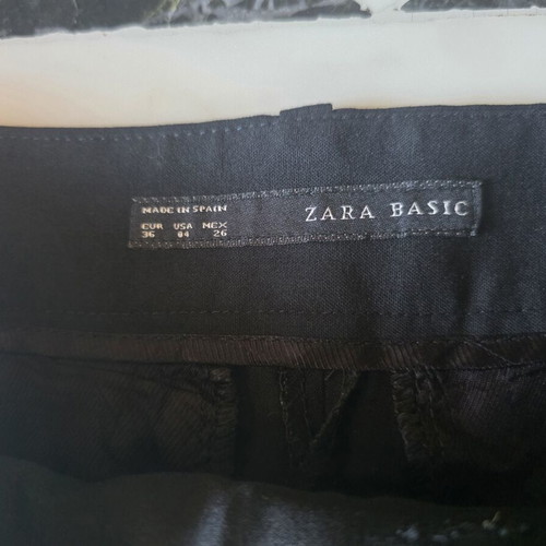 Zara office pants like new, black, sizes S and M