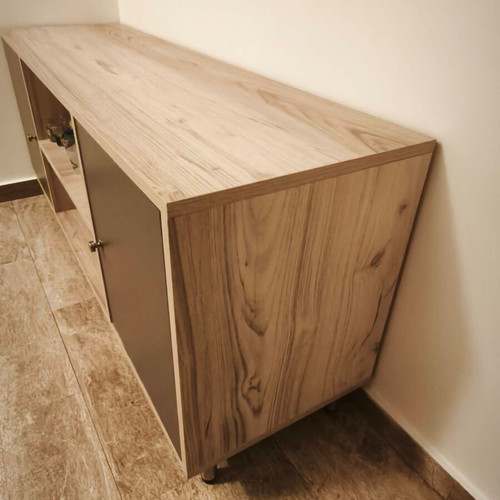 Handmade TV stand like new, 140x60x40 cm
