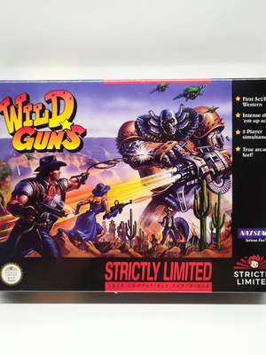 Wild Guns για Super Nintendo SNES καινούργιο, Αμερικάνικη έκδοση NTSC