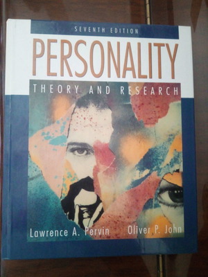 Personality Theory and Research hardcover edition like new, English