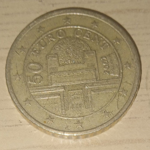 50 cents 2002 used, Austria