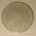 50 cents 2002 used, Austria