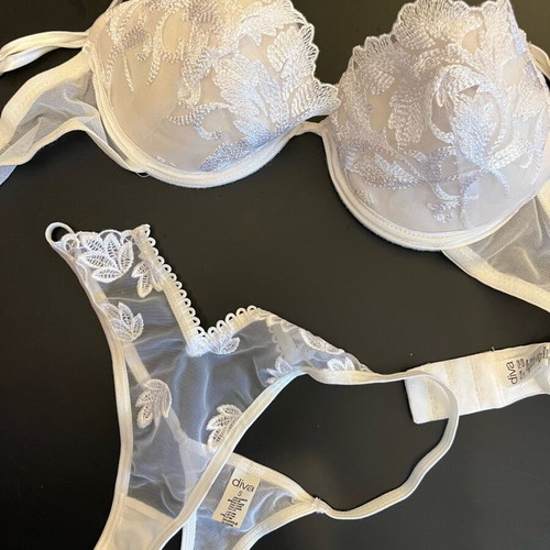 Lingerie set new white