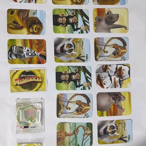 Madagascar cards like new