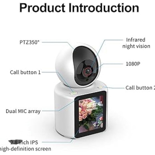 Smart IP camera with screen and Full HD 1080p resolution new