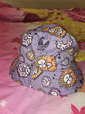 Adidas hat used for girl 8-10 years multicolor purple