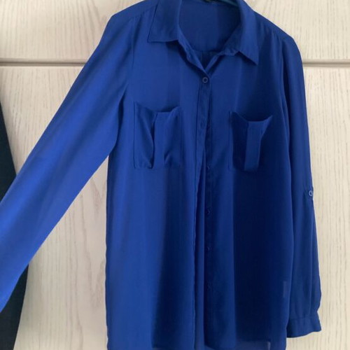 Tally Weill No34 blue shirt airy, like new