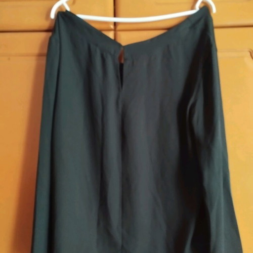 Long-sleeve blouse black size M 38 10 like new, airy with transparencies