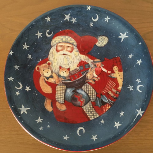 Christmas platter new, 28 cm diameter