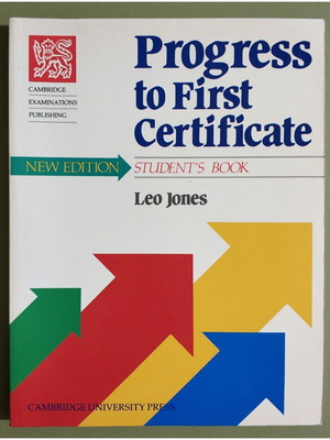 Progress to First Certificate Student's Book new edition