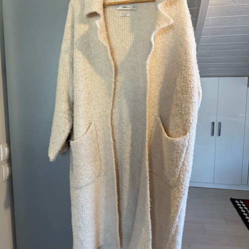 Zara jacket-coat like new, beige
