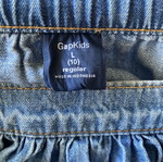 Gap Kids denim skirt size L like new, blue